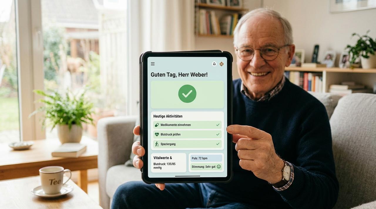 Statusansicht in der CareLink Oberfläche